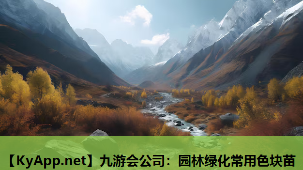 九游会公司：园林绿化常用色块苗