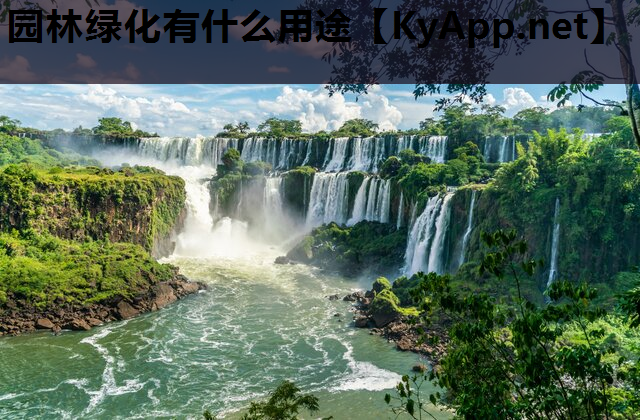 园林绿化有什么用途