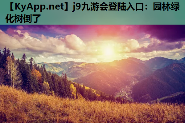 j9九游会登陆入口：园林绿化树倒了