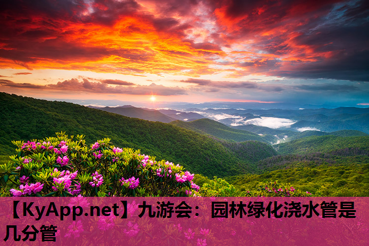园林绿化浇水管是几分管