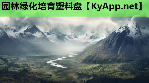 园林绿化培育塑料盘