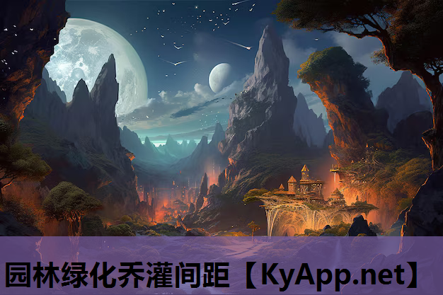 园林绿化乔灌间距