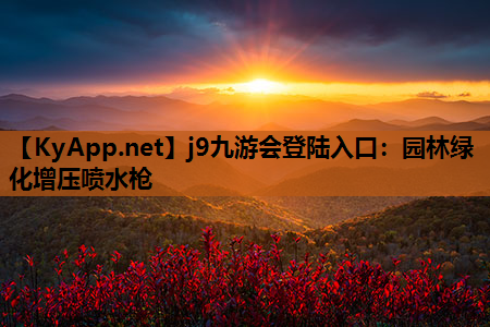 园林绿化增压喷水枪