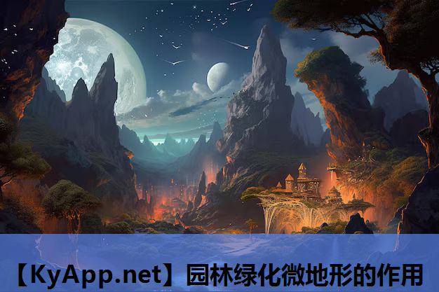 园林绿化微地形的作用
