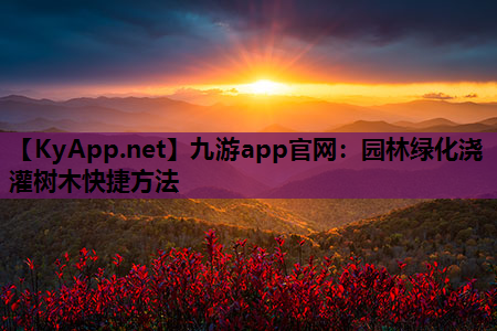 园林绿化浇灌树木快捷方法